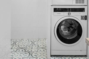 Waschmaschine im Haushalt